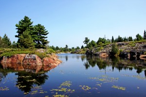 Between Islands French River Delta